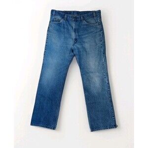 Vintage Levi’s Orange Tab Men's Blue Denim Jeans Size 36 x 28?